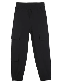 Luisa Chic Pantaloni da bambina con tasconi e polsini