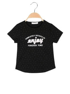 Luisa Chic T-shirt da bambina con strass