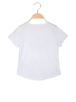 Luisa Chic T-shirt da bambina con strass