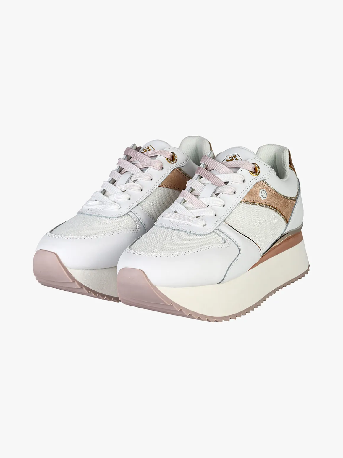 Lumberjack LOTUS Sneakers donna in pelle con platform