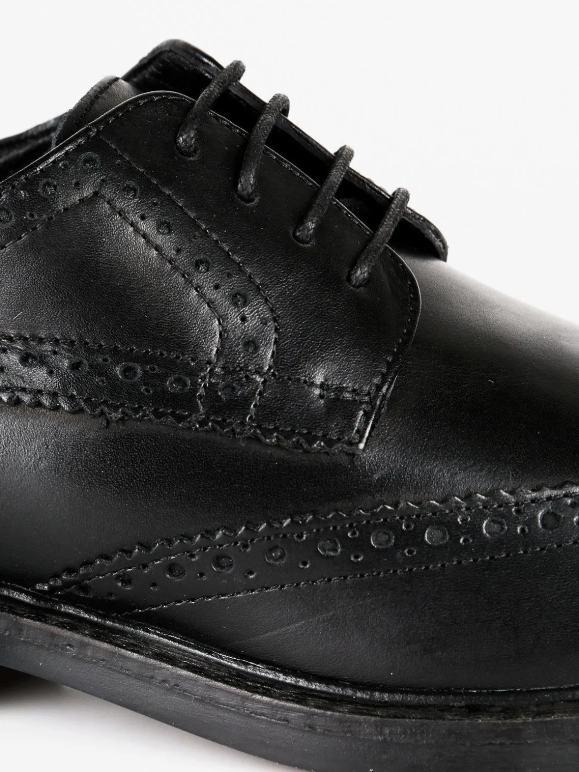 Lumberjack William francesine derby full brogue in pelle