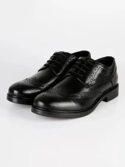 Lumberjack William francesine derby full brogue in pelle
