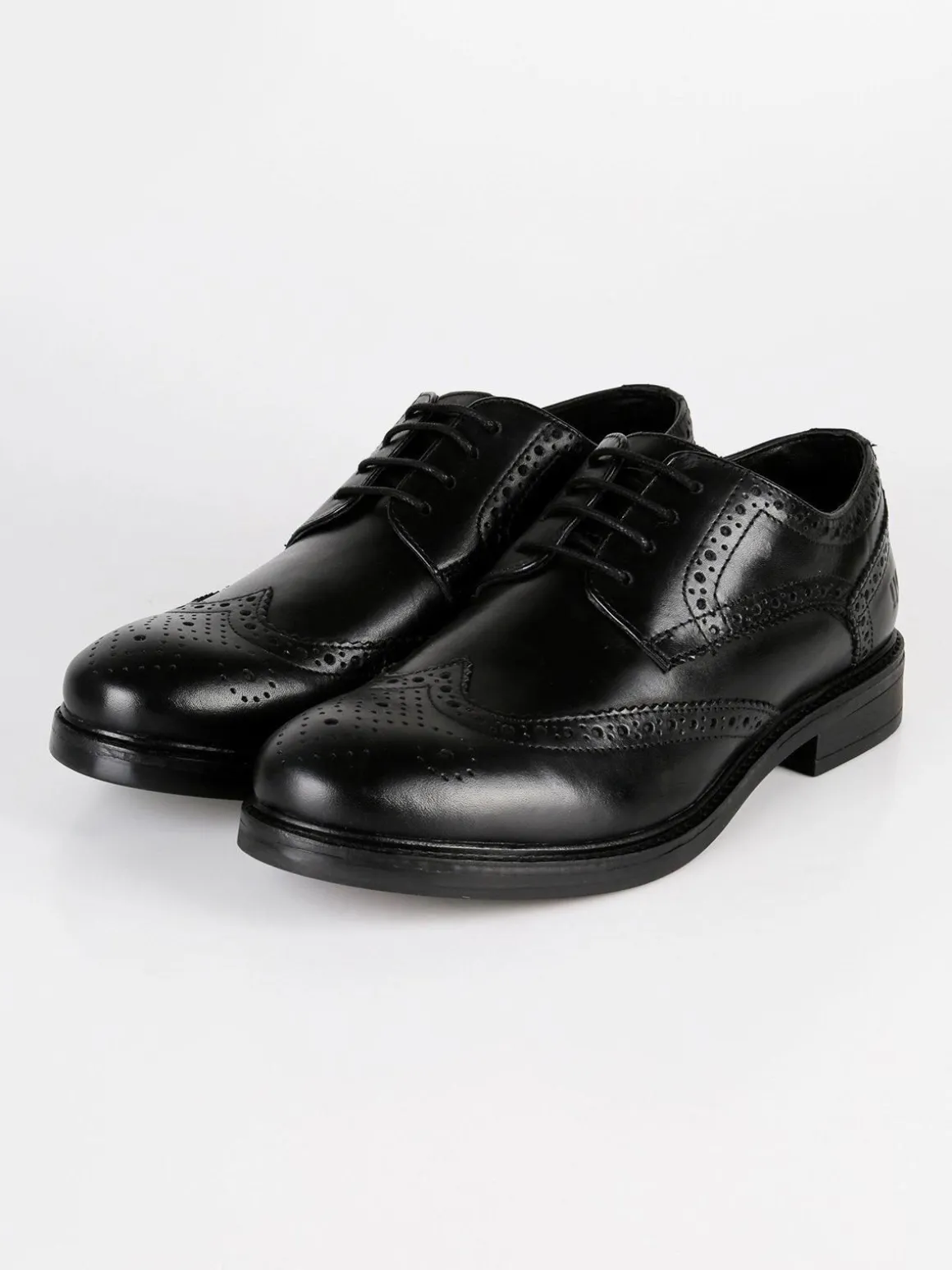 Lumberjack William francesine derby full brogue in pelle