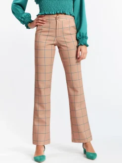 Lumina Pantaloni classici a quadri