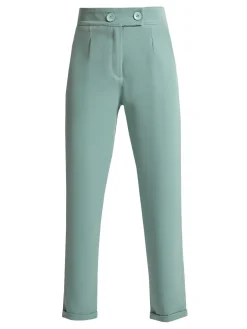 Lumina Pantaloni eleganti a palloncino con vita alta
