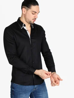 Lurvy Camicia classica da uomo in cotone