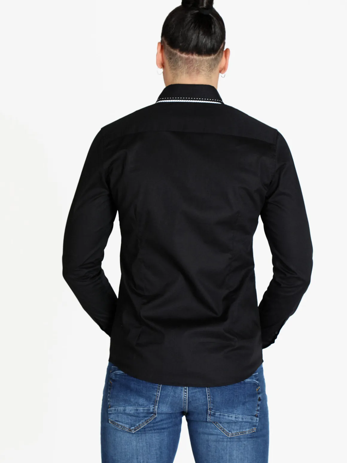 Lurvy Camicia classica da uomo in cotone