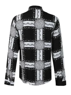 Lurvy Camicia uomo a fantasia