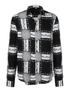 Lurvy Camicia uomo a fantasia