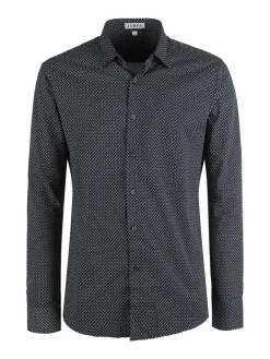 Lurvy Camicia uomo in cotone con stampe