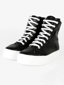 Made In Italy Melany Sneakers in pelle donna con platform