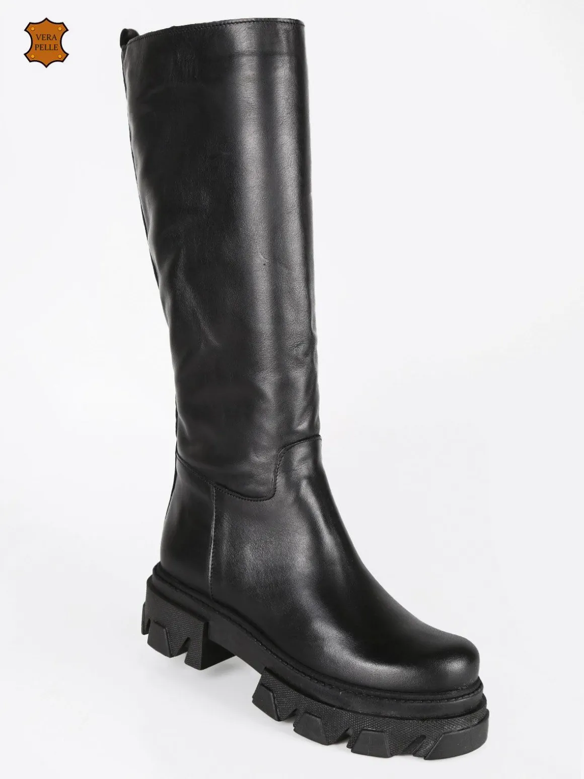 Made In Italy Stivali in pelle da donna