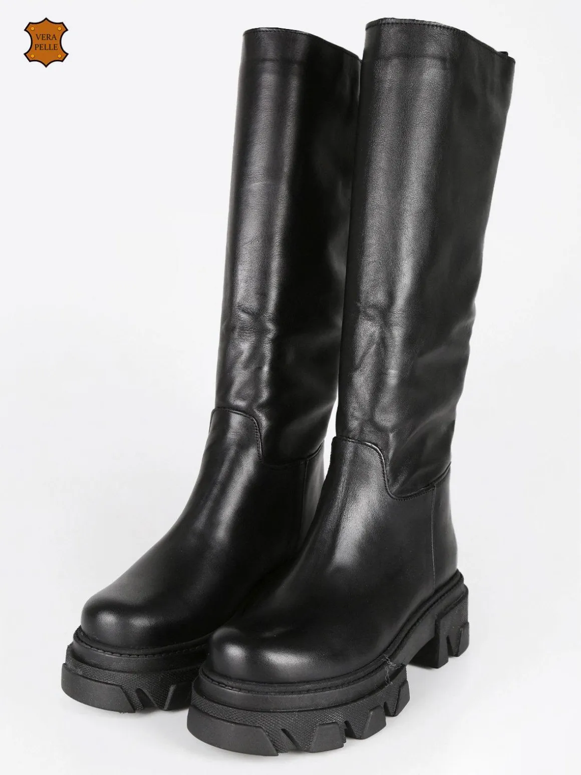 Made In Italy Stivali in pelle da donna
