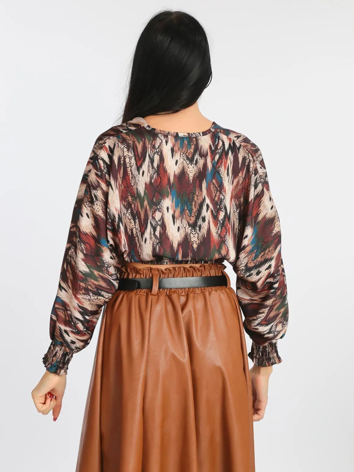 Made In Italy Top donna scollo profondo