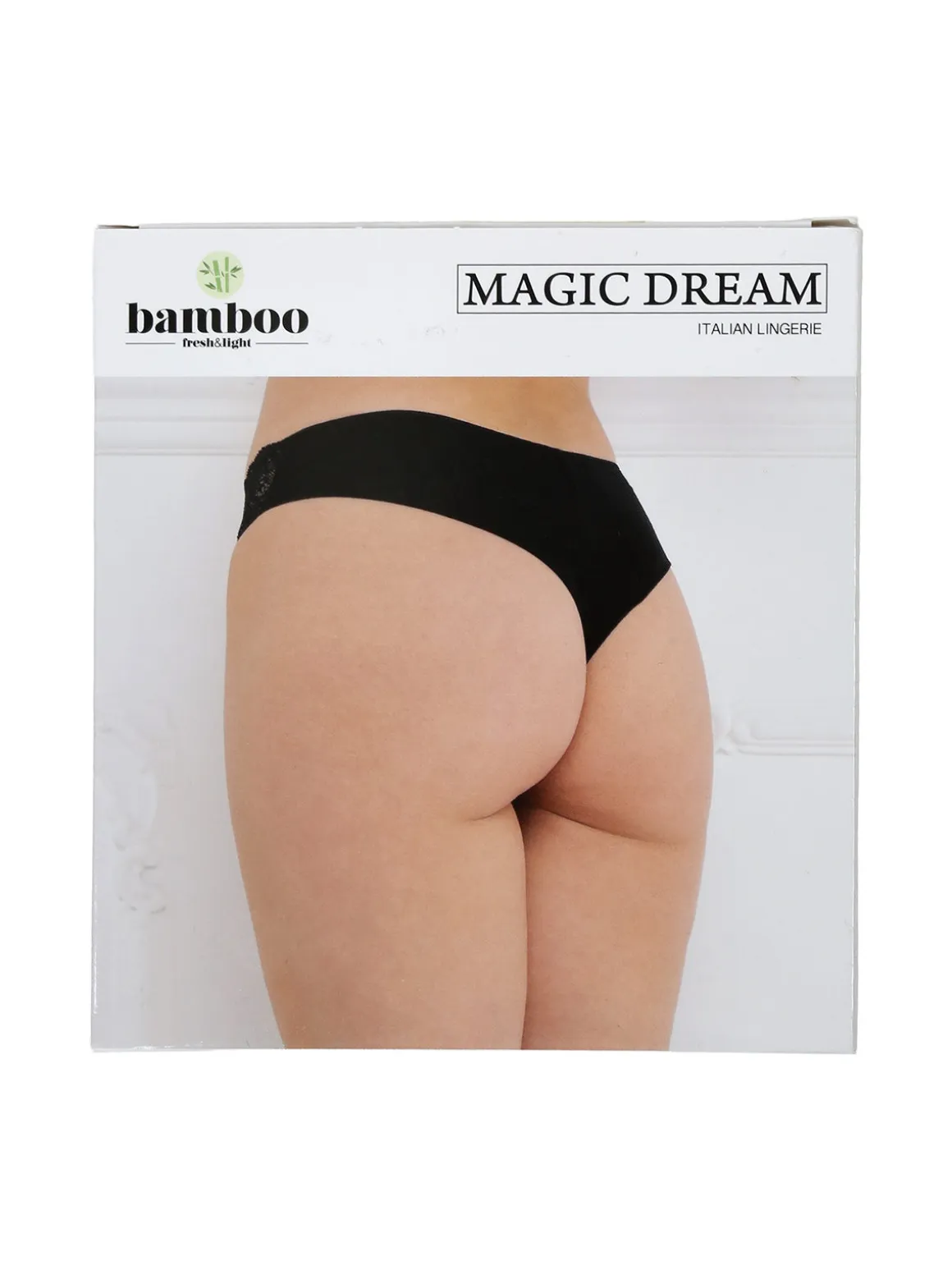Magic Dream Brasiliana donna con pizzo - nero