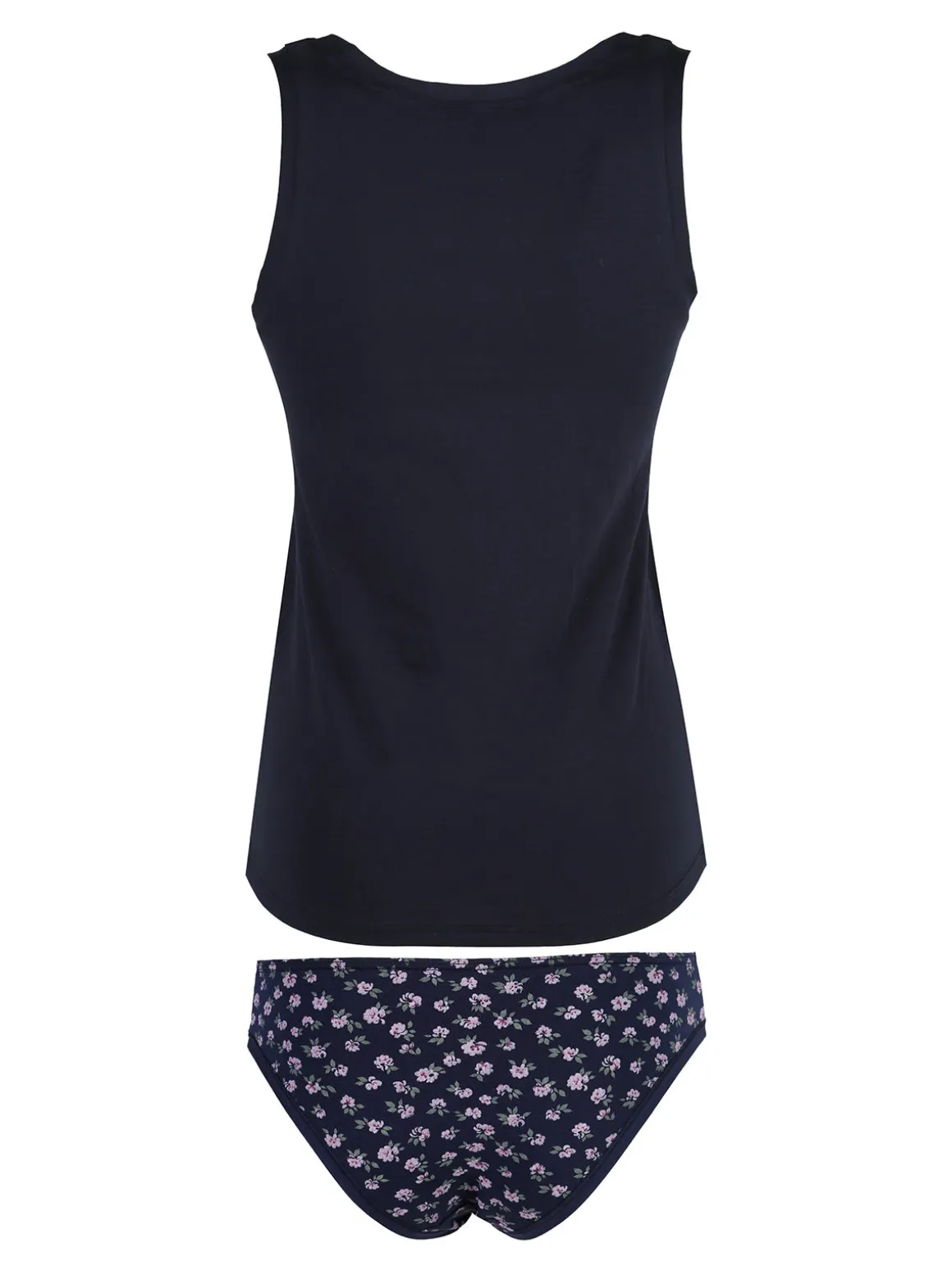 Magic Dream Coordinato donna intimo con top e slip - blu scuro