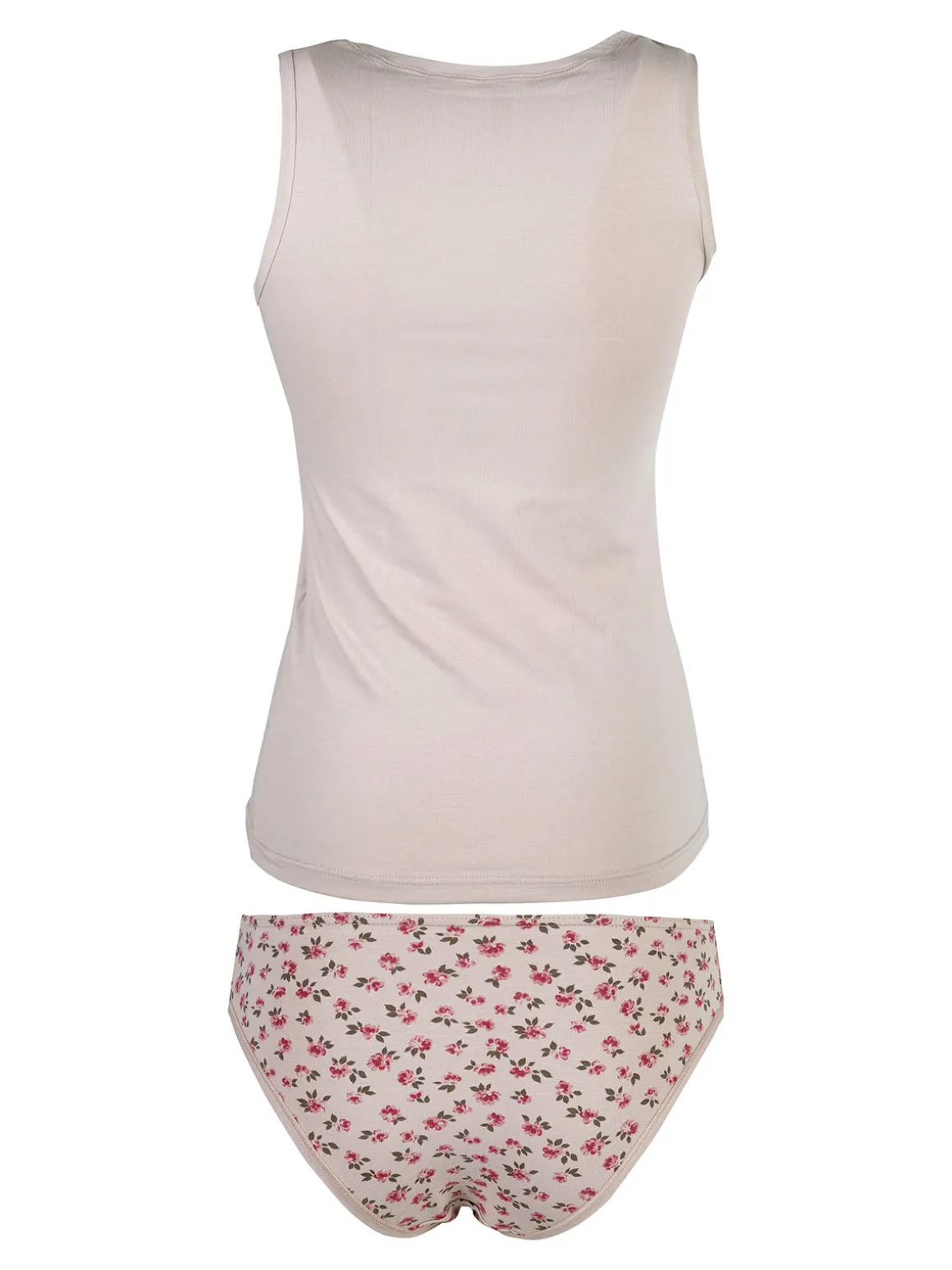 Magic Dream Coordinato donna intimo con top e slip - cipria
