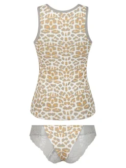 Magic Dream Coordinato intimo donna animalier top+slip