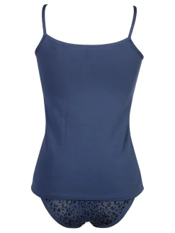 Magic Dream Coordinato intimo donna con top e slip - blu
