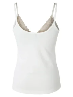 Magic Dream Coordinato intimo donna con ricami in pizzo - panna