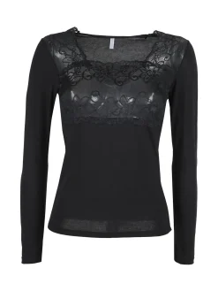 Magic Dream Maglia donna a maniche lunghe con pizzo