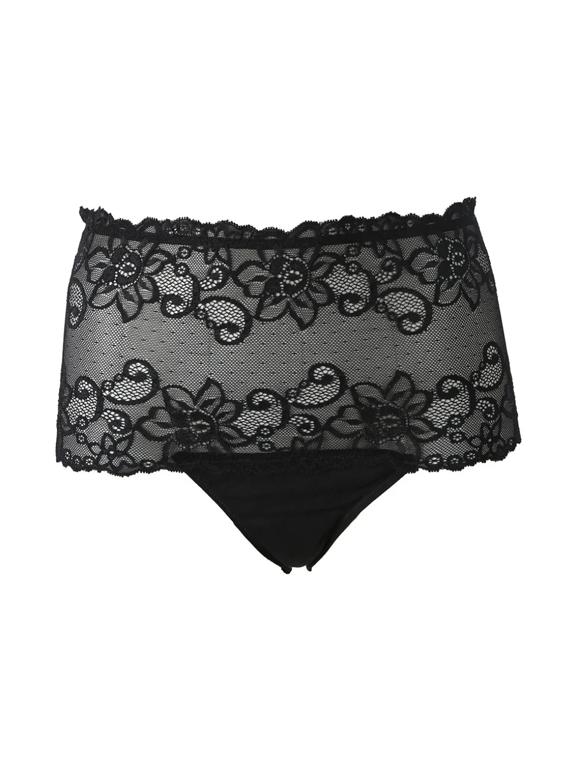Magic Dream Panty donna con pizzo - nero
