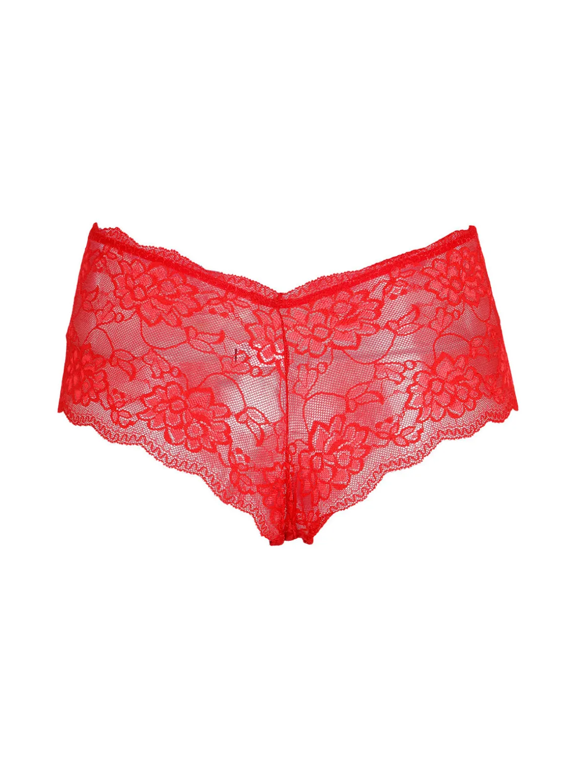 Magic Dream Panty in pizzo rosso con fiocco