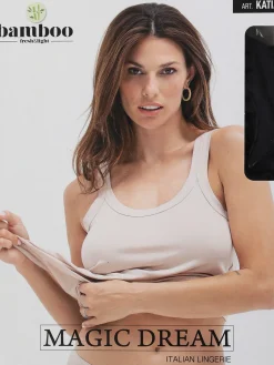 Magic Dream Top donna girocollo in bamboo