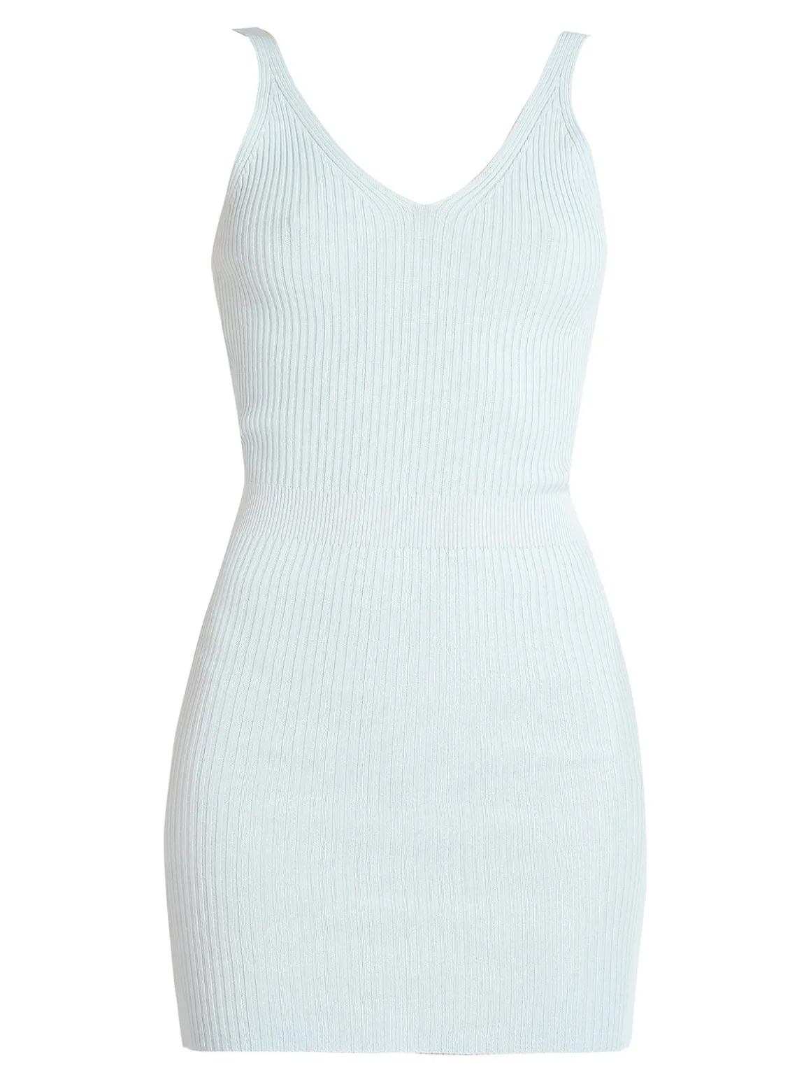 Maglificio Vestito corto donna in maglia a costine