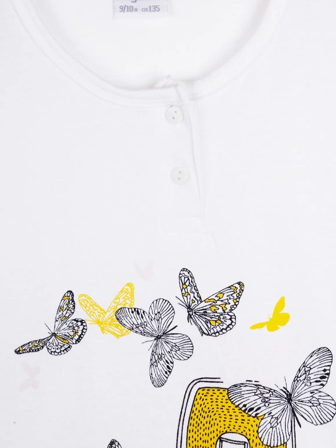 Magnolia Pigiama in cotone jersey con disegni