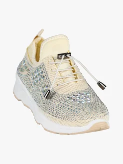 Maira Sneakers donna slip on con borchie