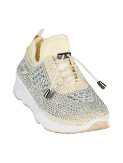 Maira Sneakers donna slip on con borchie