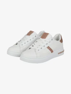 Maira Sneakers donna stringate con glittter e strass
