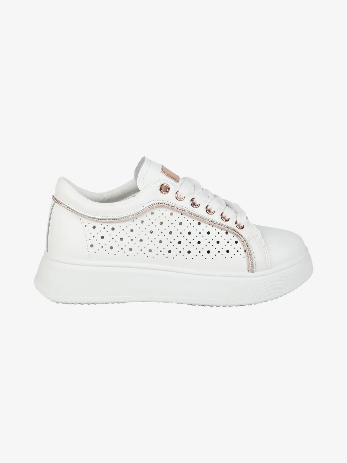 Maira Sneakers donna traforate con platform