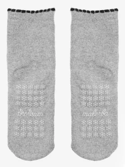 Malerba Calze antiscivolo bambina in caldo cotone con cuori