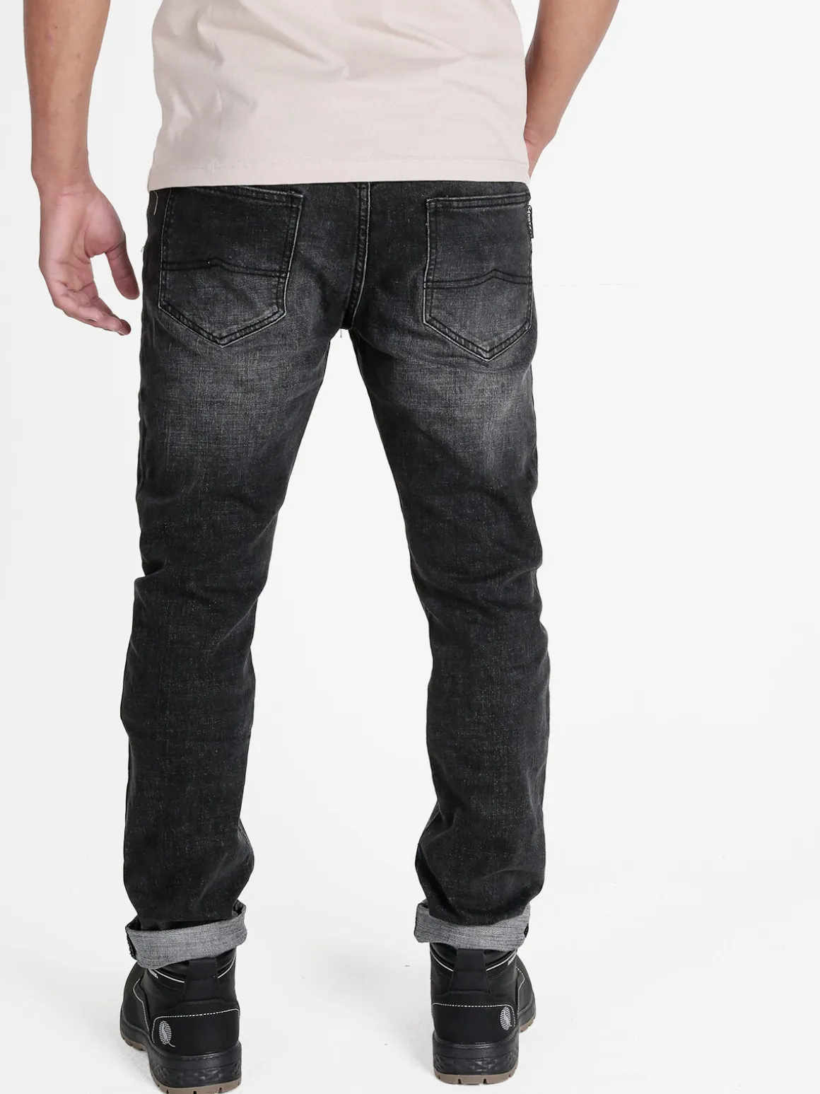 M.Angel Jeans nero da uomo