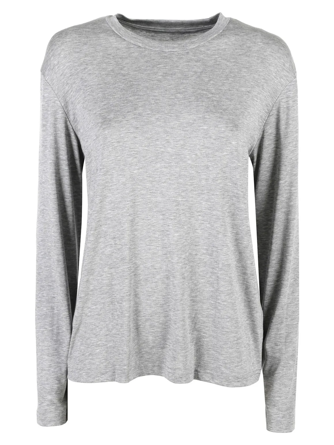 Manosque T-shirt donna a maniche lunghe - grigio