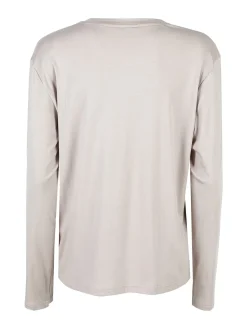 Manosque T-shirt donna a maniche lunghe - sabbia
