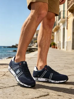 Marina Militare Sneakers da uomo stringate - blu scuro