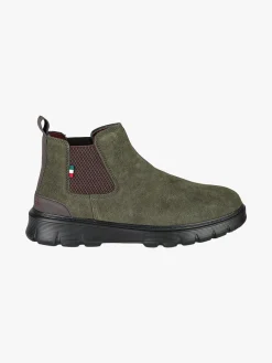 Marina Militare Stivaletti in pelle scamosciata da uomo - militare