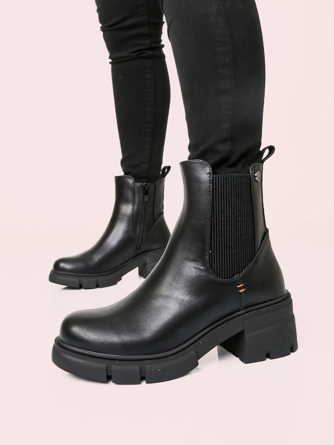 Marina Torres Stivaletti donna chunky - nero