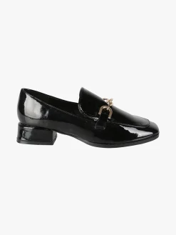 Martin Pescatore Mocassini donna in vernice con tacco basso