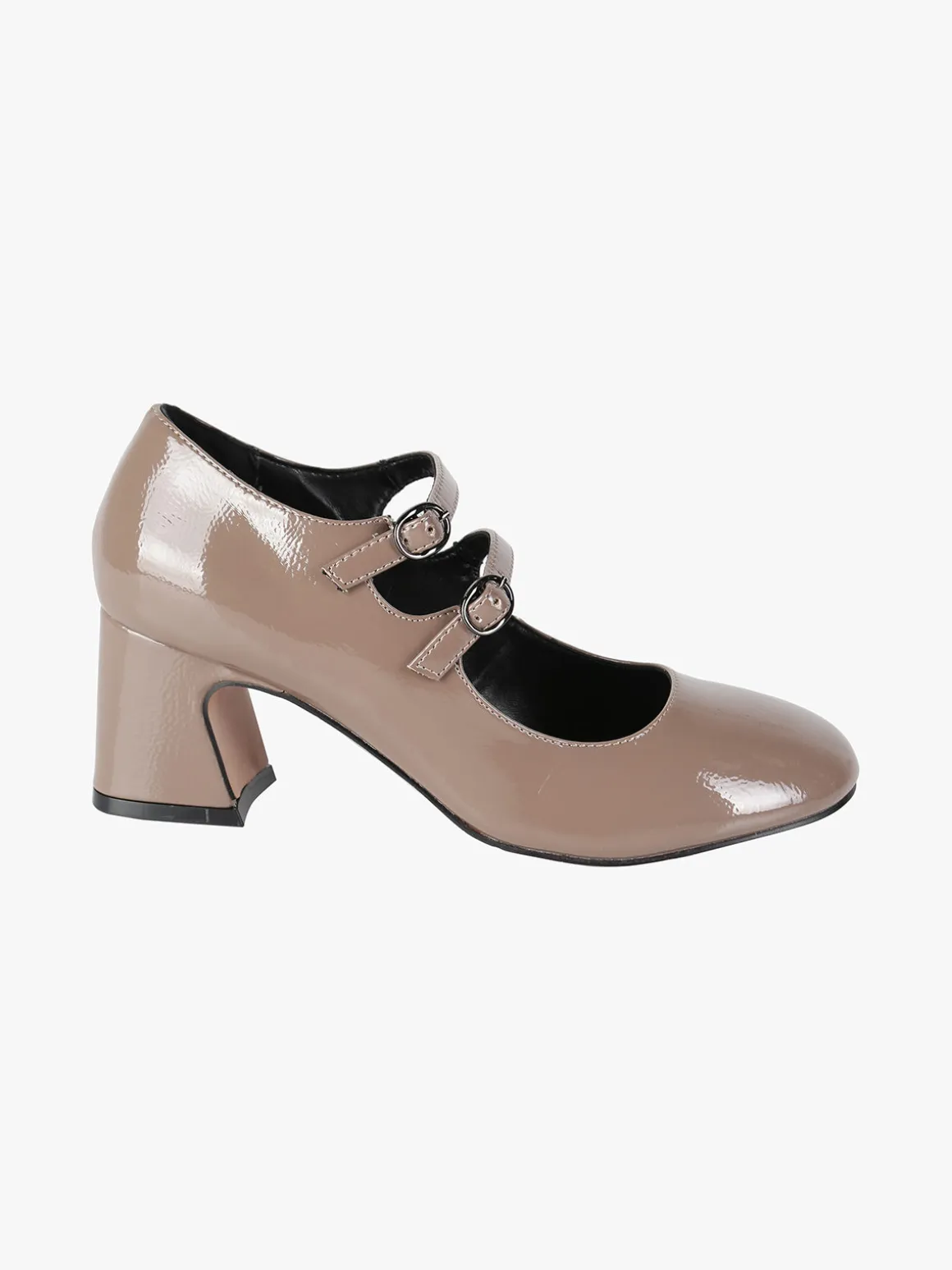 Martin Pescatore Scarpe donna Mary Jane con tacco e punta arrotondata