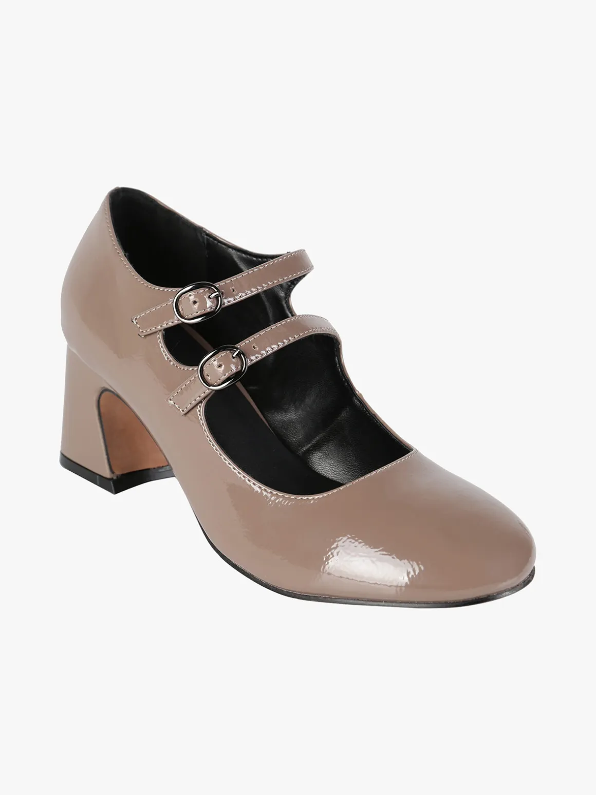 Martin Pescatore Scarpe donna Mary Jane con tacco e punta arrotondata