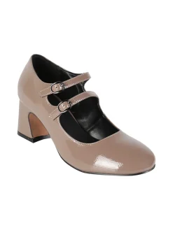 Martin Pescatore Scarpe donna Mary Jane con tacco e punta arrotondata