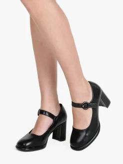 Martin Pescatore Scarpe donna Mary Jane con tacco e punta arrotondata