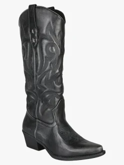 Martin Pescatore Stivali donna texani con zip - nero