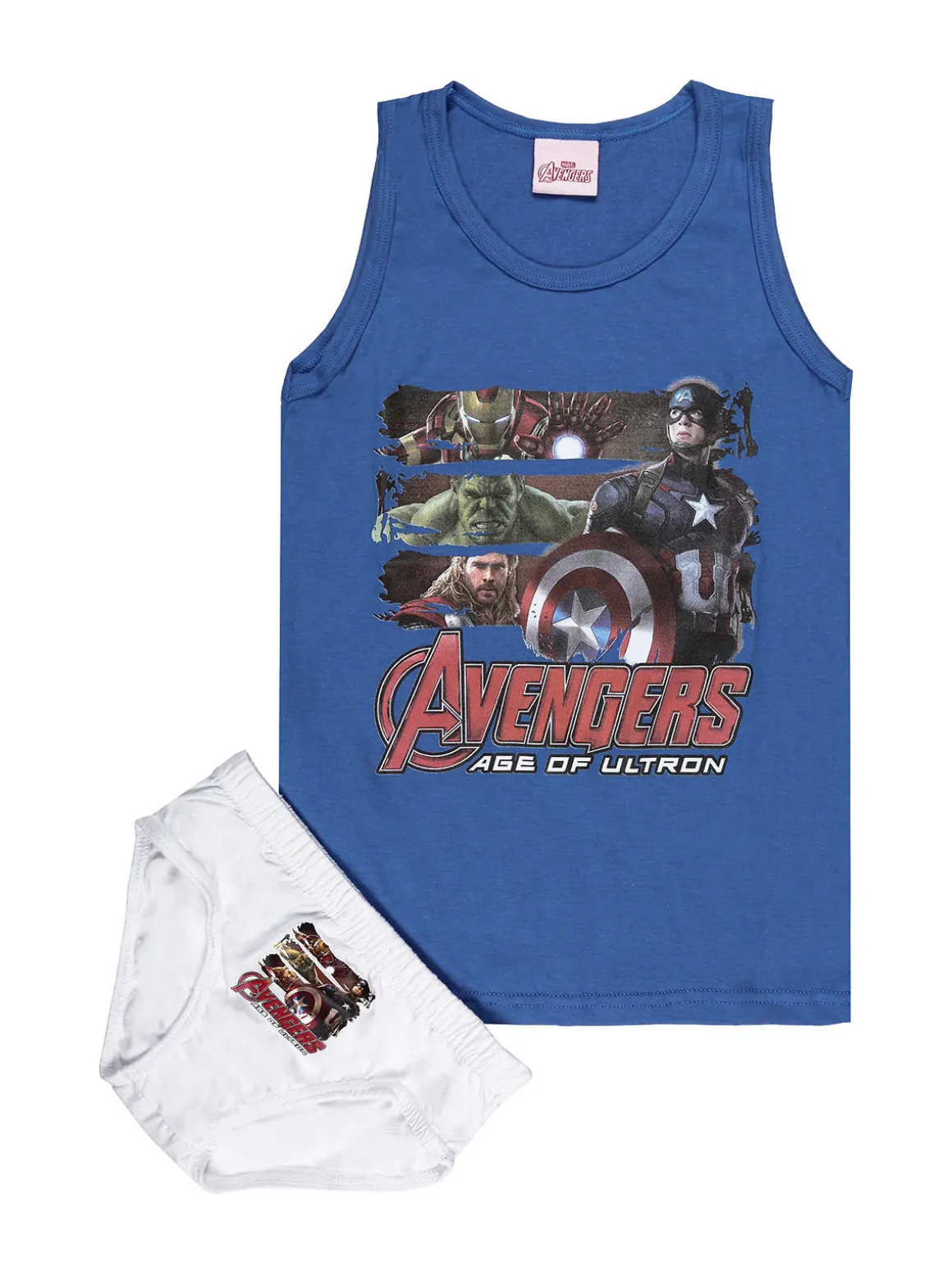 Marvel Avengers Completo intimo da bambino 2 pezzi canotta + slip