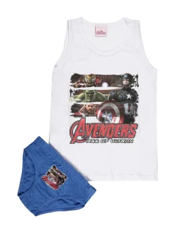 Marvel Avengers Completo intimo da bambino 2 pezzi canotta + slip