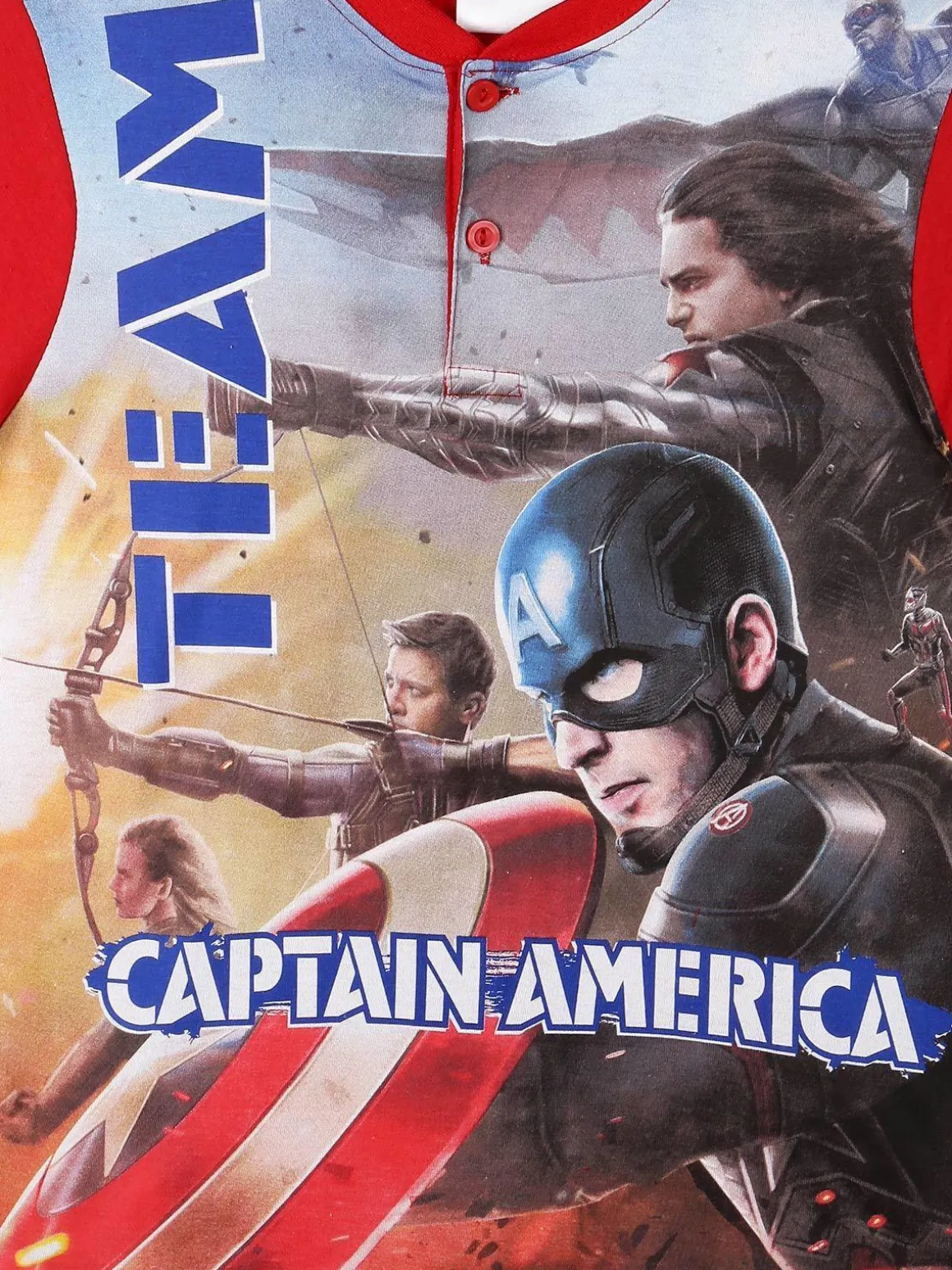Marvel Avengers Pigiama in cotone con stampa Avengers